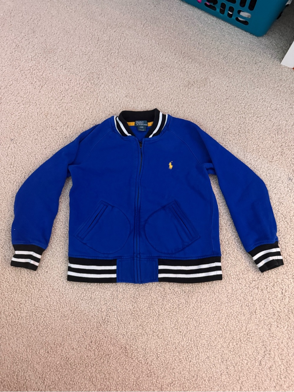 Ralph Lauren Kids Blue Jacket - Polo Logo
